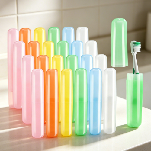 24-Pack Large Toothbrush Holders for Kids