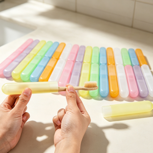 35-Pack Dust-Proof Breathable Toothbrush Travel Holder