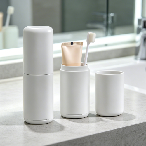 Portable Hard Shell Toothbrush Toothpaste Case