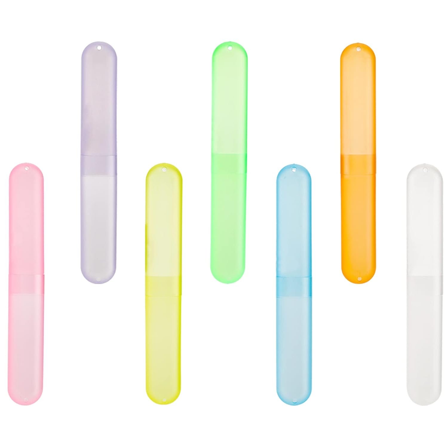 35-Pack Dust-Proof Breathable Toothbrush Travel Holder - Image 2