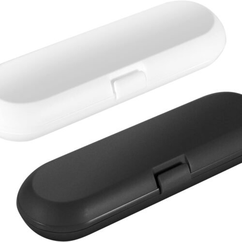 2-Pack Plastic Travel Carrying Case