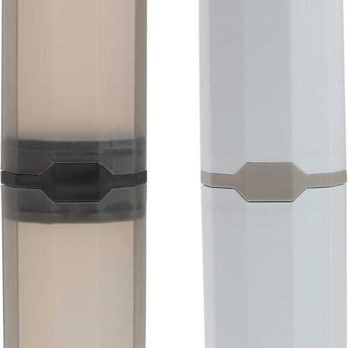 2-Pack Portable Toothbrush Capsule Storage Box