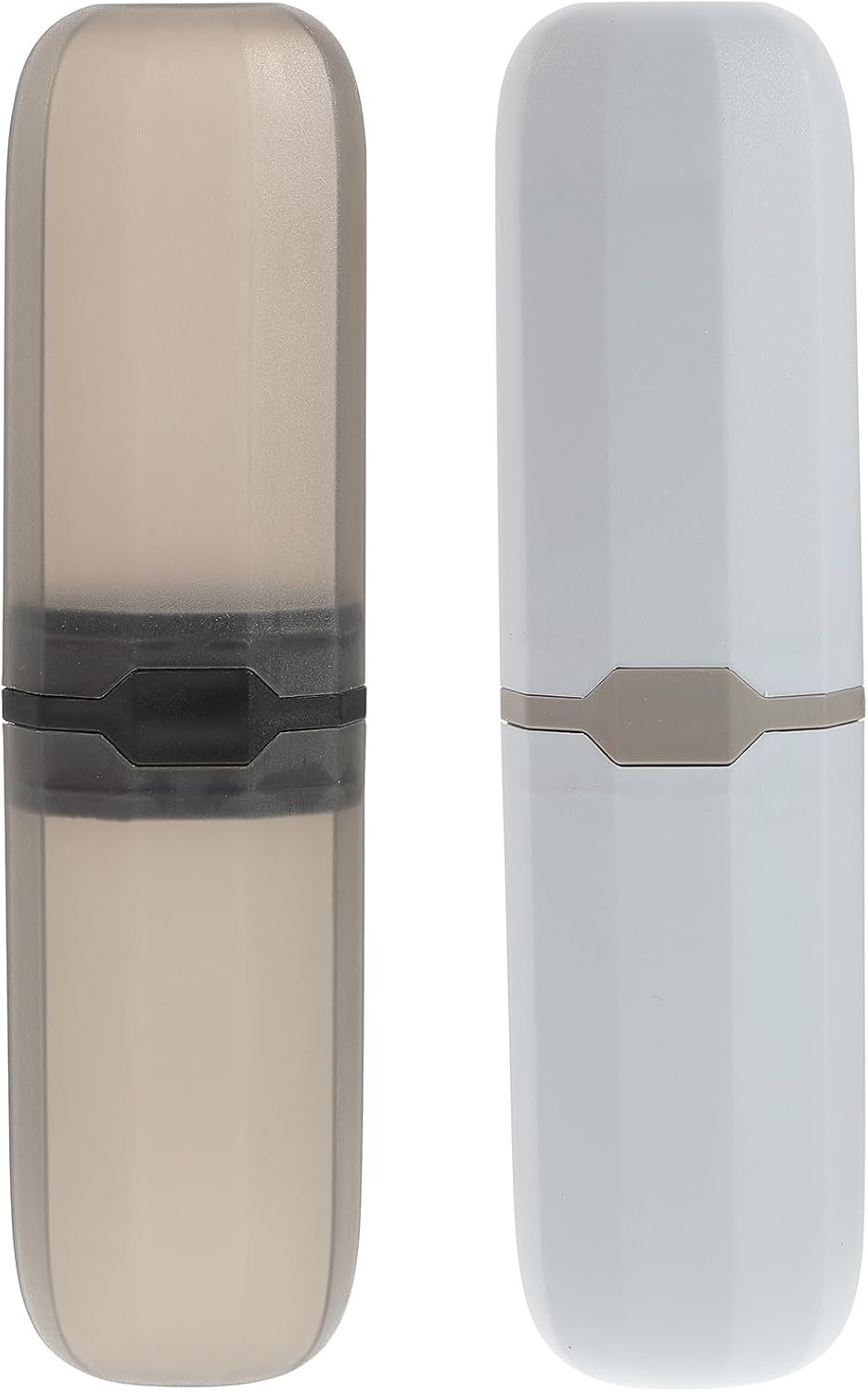 2-Pack Portable Toothbrush Capsule Storage Box