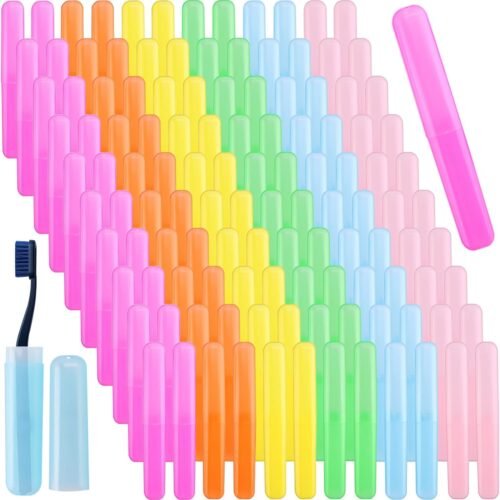 120-Pack Bulk Dust-Proof Breathable Toothbrush Holders